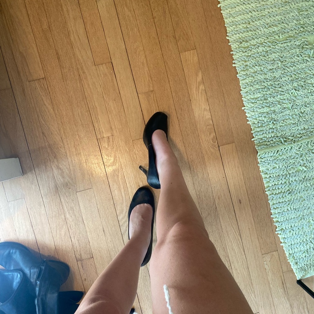 Black heels